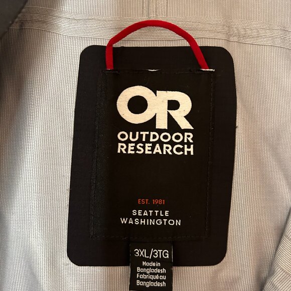 Outdoor Research (OR) Soft Shell Jacket - Blk 3XL - Picture 2 of 5